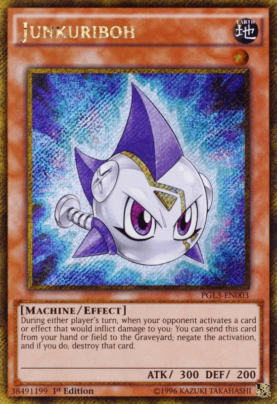 Junkuriboh [PGL3-EN003] Gold Secret Rare - POKÉ JEUX