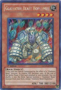 Gladiator Beast Hoplomus [LCGX-EN239] Secret Rare - POKÉ JEUX