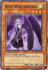 Night Wing Sorceress [CRMS-EN025] Common - POKÉ JEUX