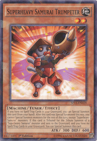 Superheavy Samurai Trumpeter [SP15-EN028] Shatterfoil Rare - POKÉ JEUX