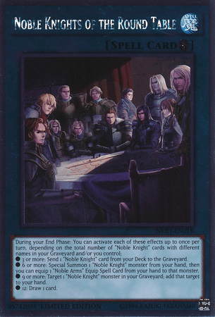 Noble Knights of the Round Table [NKRT-EN018] Platinum Rare - POKÉ JEUX