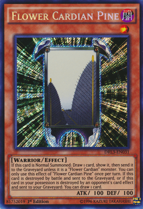 Flower Cardian Pine [DRL3-EN031] Secret Rare - POKÉ JEUX