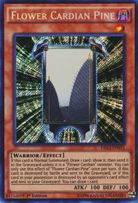 Flower Cardian Pine [DRL3-EN031] Secret Rare - POKÉ JEUX