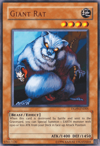 Giant Rat (Bronze) [DL09-EN005] Rare - POKÉ JEUX