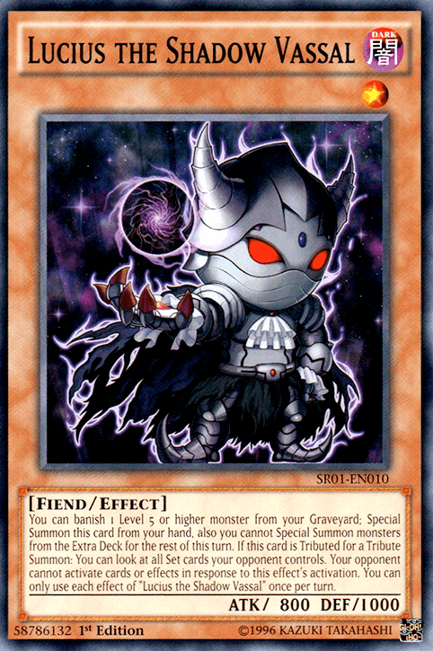 Lucius the Shadow Vassal [SR01-EN010] Common - POKÉ JEUX