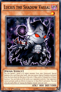 Lucius the Shadow Vassal [SR01-EN010] Common - POKÉ JEUX