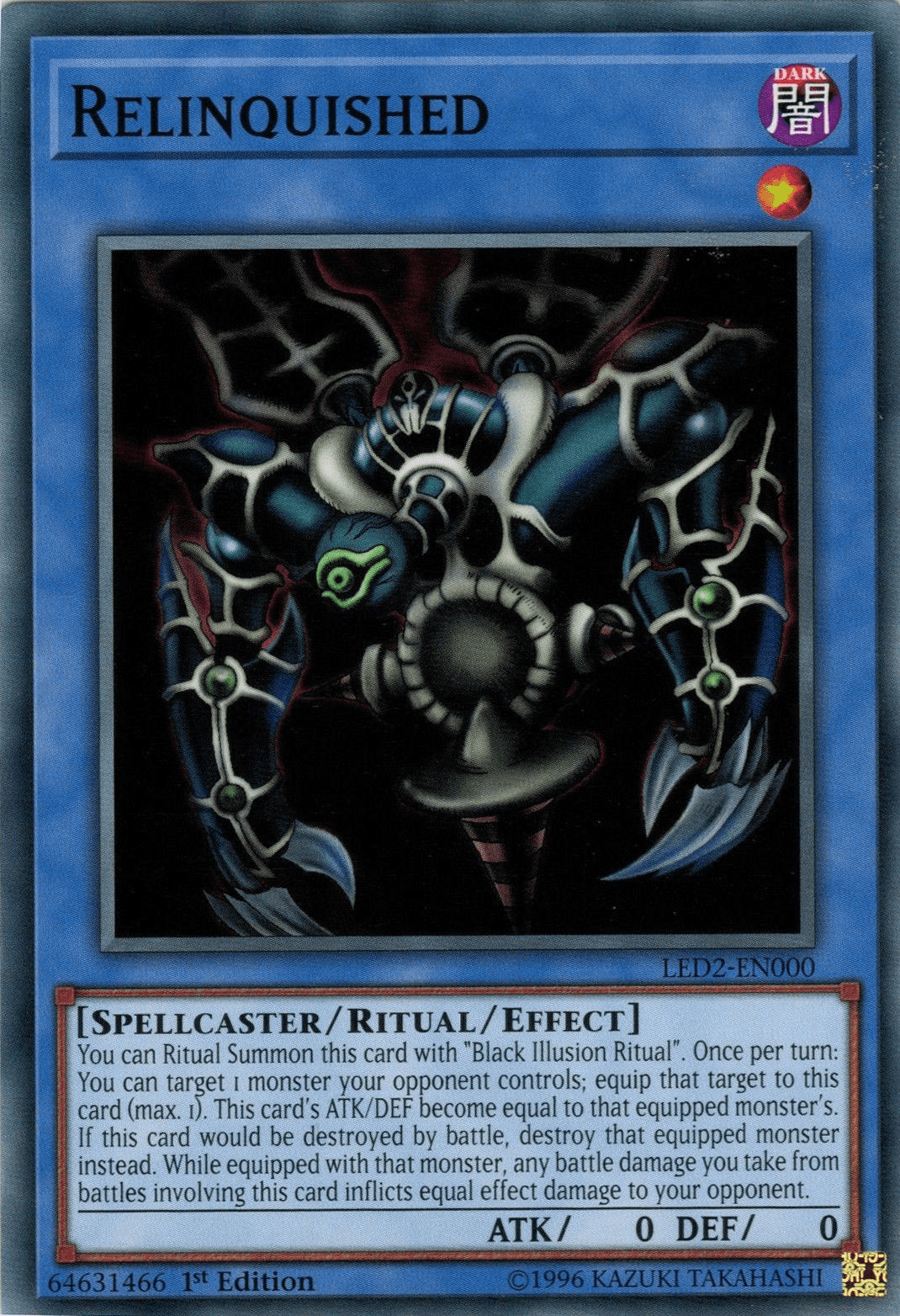 Relinquished [LED2-EN000] Common - POKÉ JEUX
