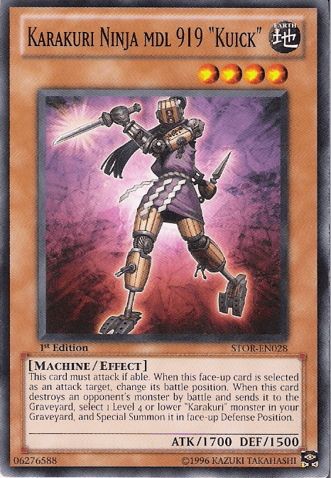 Karakuri Ninja mdl 919 "Kuick" [STOR-EN028] Common - POKÉ JEUX