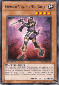 Karakuri Ninja mdl 919 "Kuick" [STOR-EN028] Common - POKÉ JEUX