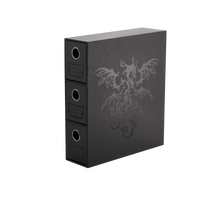 Dragon Shield : Tiroirs à cartes Fortress - Noir 
