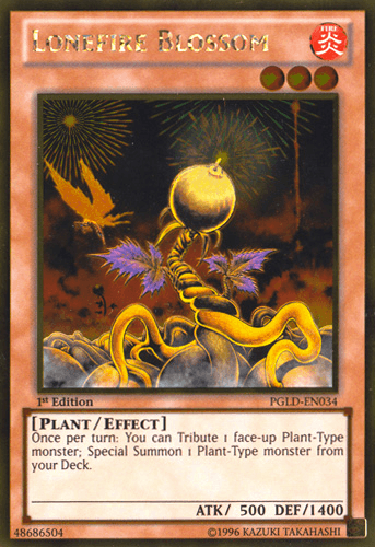 Lonefire Blossom [PGLD-EN034] Gold Rare - POKÉ JEUX