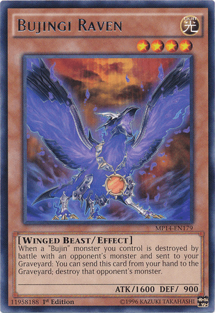 Bujingi Raven [MP14-EN179] Rare - POKÉ JEUX