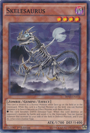 Skelesaurus [BP03-EN108] Shatterfoil Rare - POKÉ JEUX