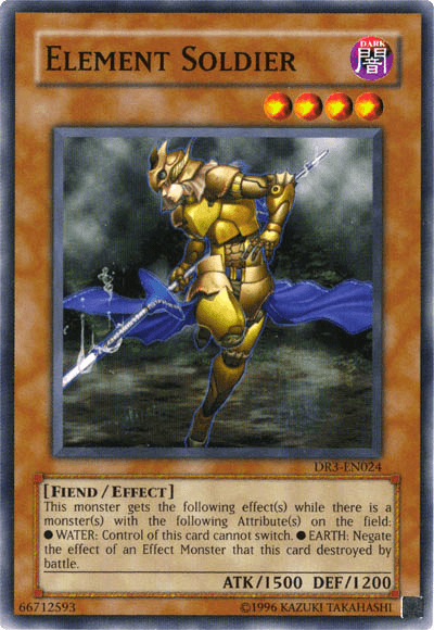 Element Soldier [DR3-EN024] Common - POKÉ JEUX