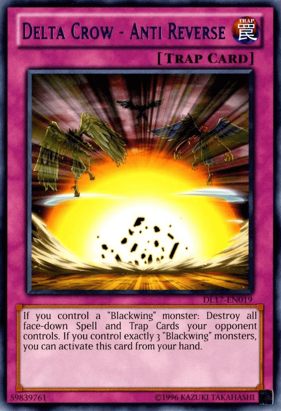 Delta Crow - Anti Reverse (Purple) [DL17-EN019] Rare - POKÉ JEUX