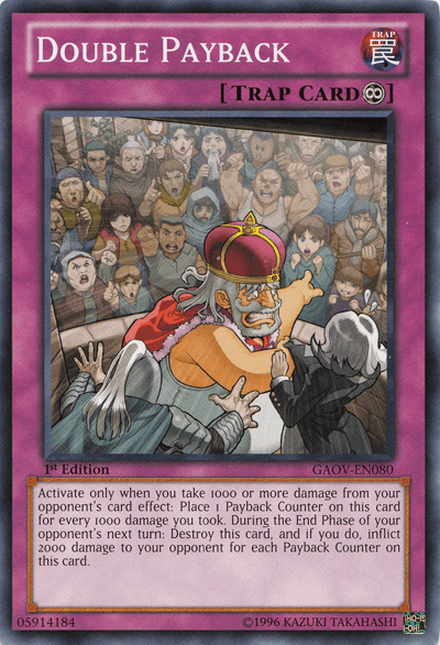 Double Payback [GAOV-EN080] Common - POKÉ JEUX