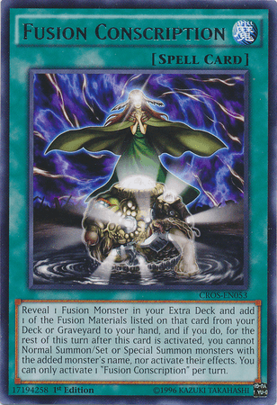 Fusion Conscription [CROS-EN053] Rare - POKÉ JEUX