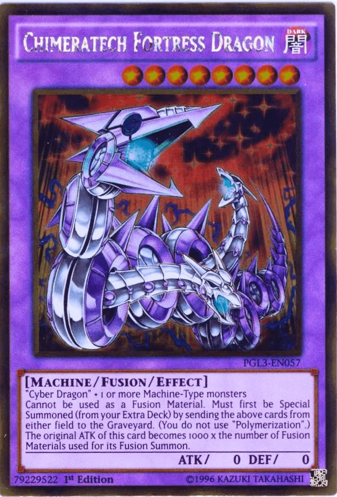 Chimeratech Fortress Dragon [PGL3-EN057] Gold Rare - POKÉ JEUX
