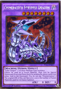 Chimeratech Fortress Dragon [PGL3-EN057] Gold Rare - POKÉ JEUX
