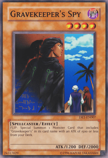 Gravekeeper's Spy [DR1-EN007] Common - POKÉ JEUX