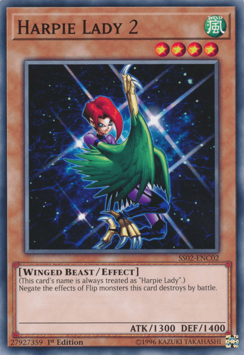 Harpie Lady 2 [SS02-ENC02] Common - POKÉ JEUX