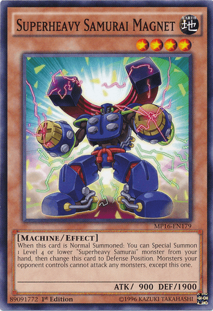 Superheavy Samurai Magnet [MP16-EN179] Common - POKÉ JEUX