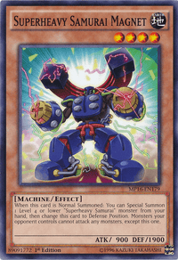 Superheavy Samurai Magnet [MP16-EN179] Common - POKÉ JEUX