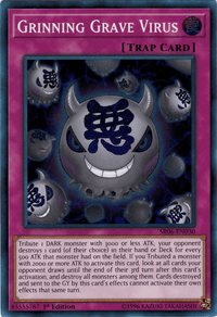 Grinning Grave Virus [SR06-EN030] Super Rare - POKÉ JEUX