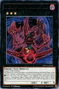 Number C43: High Manipulator of Chaos [MP15-EN026] Rare - POKÉ JEUX