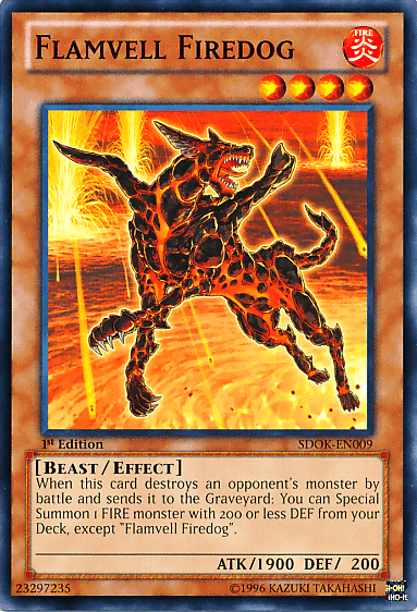 Flamvell Firedog [SDOK-EN009] Common - POKÉ JEUX