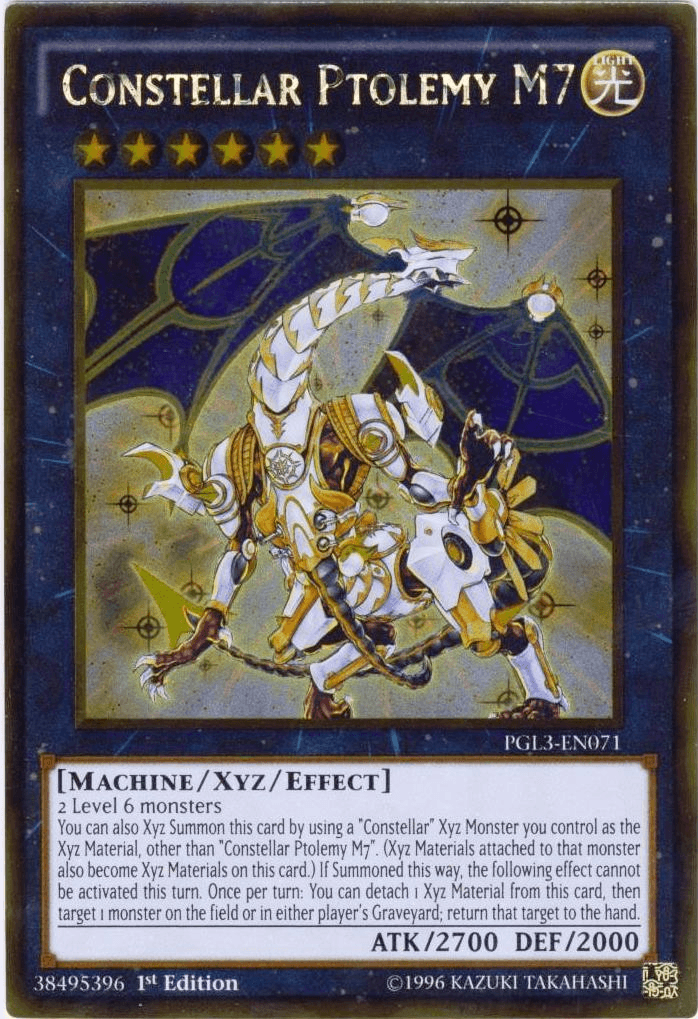 Constellar Ptolemy M7 [PGL3-EN071] Gold Rare - POKÉ JEUX