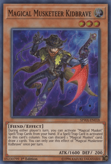 Magical Musketeer Kidbrave [SPWA-EN018] Super Rare - POKÉ JEUX