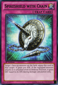 Spikeshield with Chain [BP02-EN214] Mosaic Rare - POKÉ JEUX