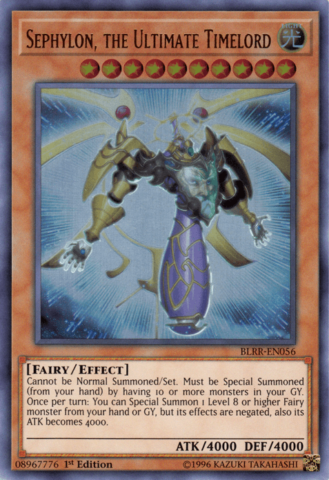 Sephylon, the Ultimate Timelord [BLRR-EN056] Ultra Rare - POKÉ JEUX