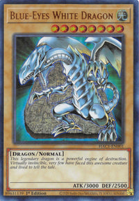 Dragon blanc aux yeux bleus (Duel Terminal) [HAC1-EN001] Parallèle Rare 