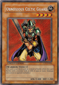 Obnoxious Celtic Guard [CT1-EN006] Secret Rare - POKÉ JEUX