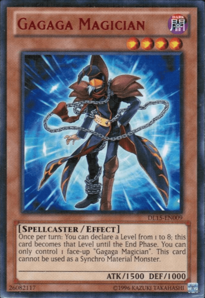 Gagaga Magician (Red) [DL15-EN009] Rare - POKÉ JEUX