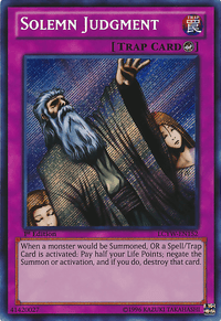 Solemn Judgment [LCYW-EN152] Secret Rare - POKÉ JEUX