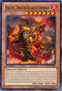 Blaster, Dragon Ruler of Infernos [LTGY-EN040] Rare - POKÉ JEUX