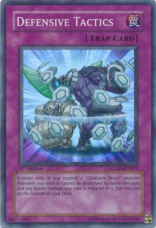 Defensive Tactics [GLAS-EN083] Super Rare - POKÉ JEUX