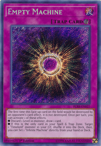 Empty Machine [BLRR-EN027] Secret Rare - POKÉ JEUX