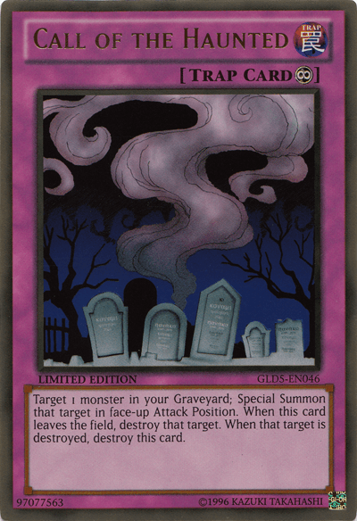 Call of the Haunted [GLD5-EN046] Gold Rare - POKÉ JEUX
