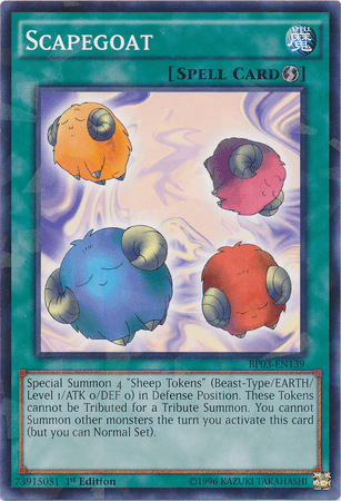 Scapegoat [BP03-EN139] Shatterfoil Rare - POKÉ JEUX