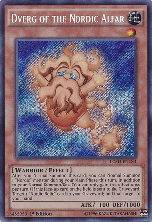 Dverg of the Nordic Alfar [LC5D-EN183] Secret Rare - POKÉ JEUX