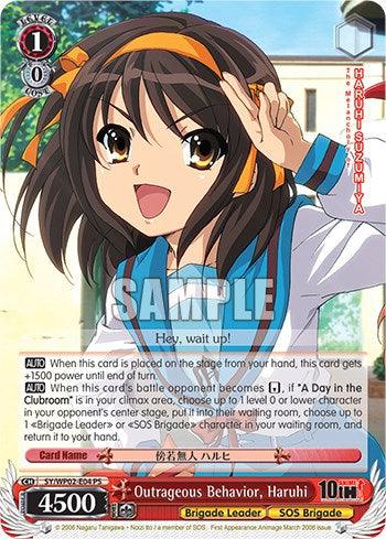 Outrageous Behavior, Haruhi [The Melancholy Of Haruhi Suzumiya Power Up Set] - POKÉ JEUX