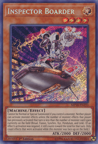 Inspector Boarder [MP18-EN193] Secret Rare - POKÉ JEUX