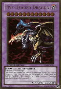 Five-Headed Dragon [GLD4-EN031] Gold Rare - POKÉ JEUX
