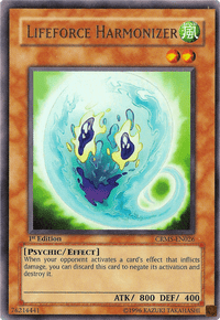 Lifeforce Harmonizer [CRMS-EN026] Ultra Rare - POKÉ JEUX