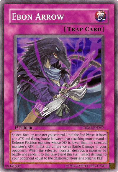 Ebon Arrow [CRMS-EN069] Common - POKÉ JEUX