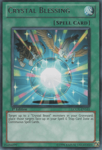 Crystal Blessing [LCGX-EN165] Rare - POKÉ JEUX